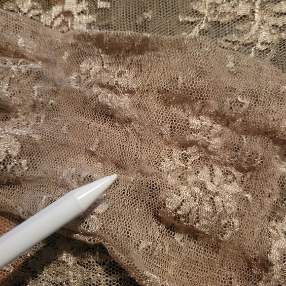 NWT The Limited Womens M Y2K Lace Fairy Grunge Whimsygoth HIgh Neck Layering Top - Picture 8 of 9